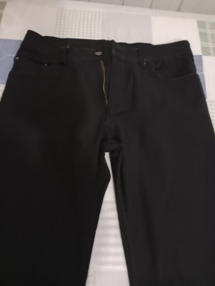 Erkek Siyah Regular Fit Kot Pantolon - Görsel 2