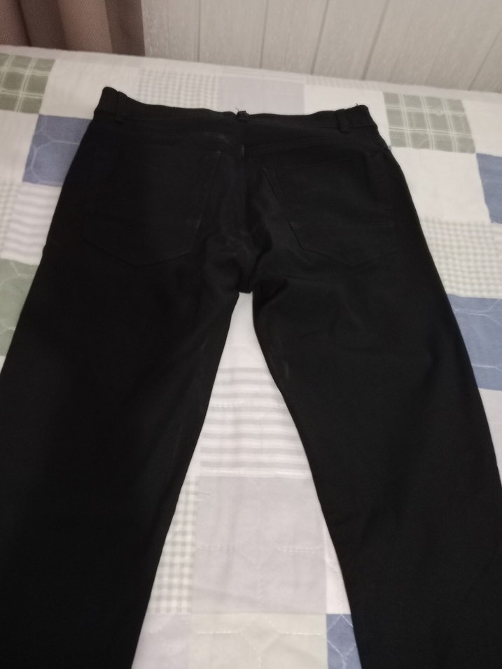 Erkek Siyah Regular Fit Kot Pantolon - Görsel 3