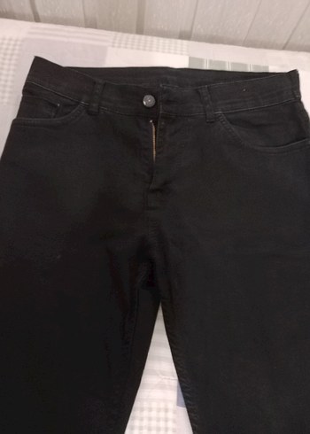 Erkek Siyah Kot Pantolon - Görsel 2