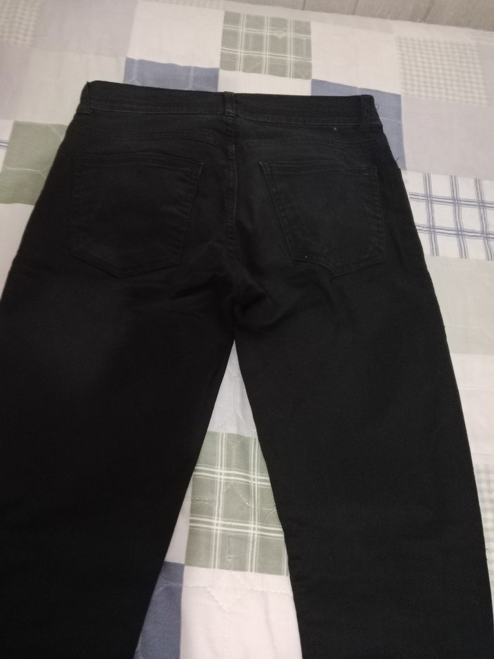 Erkek Siyah Kot Pantolon - Görsel 3