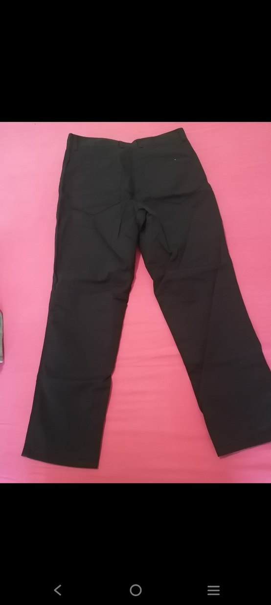 Siyah Regular Fit Erkek Kumaş Pantolon - Görsel 2