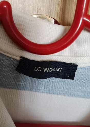 Erkek Gri Beyaz Çizgili Polo Tişört - Görsel 2