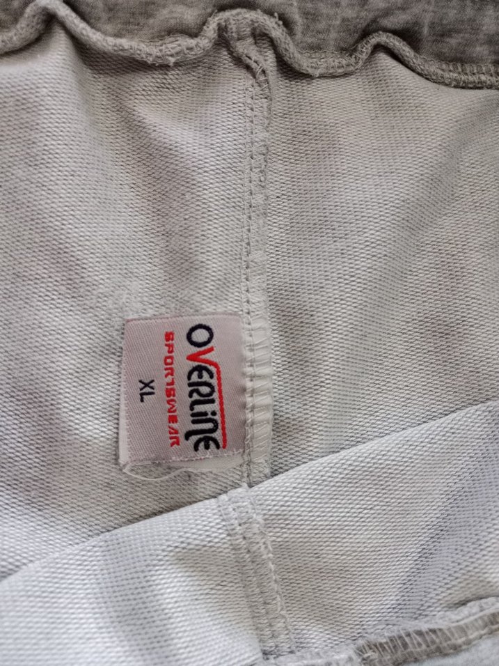 Gri Baskılı Fermuarlı Erkek Eşofman Altı - Görsel 2