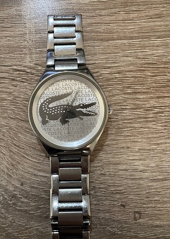 Gri Lacoste kadın Kol Saati