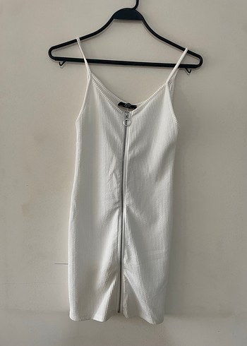 BERSHKA Fermuarlı Elbise
