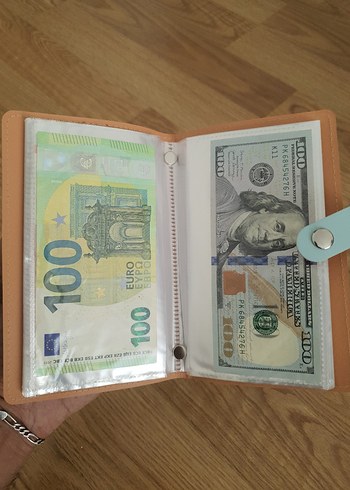 renk renk döviz cüzdanları - Görsel 7