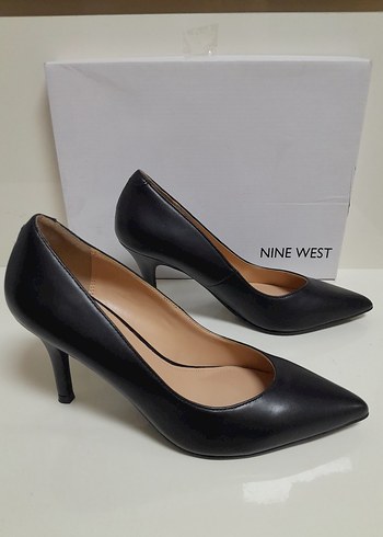 Nine West Siyah Stiletto Topuklu Kadın Ayakkabı 37