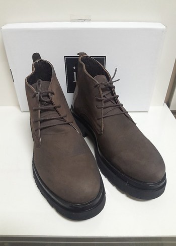 İNCİ HAKİKİ DERİKahverengi Süet Erkek CASUEL Bot 40 - Görsel 2
