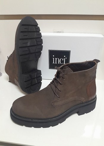 İNCİ HAKİKİ DERİKahverengi Süet Erkek CASUEL Bot 40 - Görsel 8