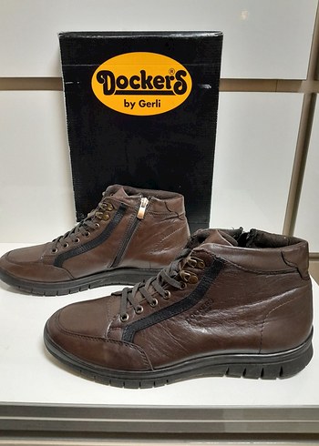 Dockers by Gerli Kahverengi HAKİKİ DERI Bot FERMUARLI BAĞCIKLI42 - Görsel 5