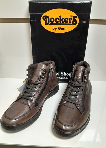 Dockers by Gerli Kahverengi HAKİKİ DERI Bot FERMUARLI BAĞCIKLI42 - Görsel 2