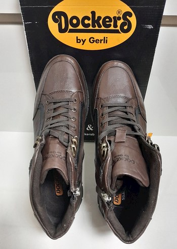 Dockers by Gerli Kahverengi HAKİKİ DERI Bot FERMUARLI BAĞCIKLI42 - Görsel 7