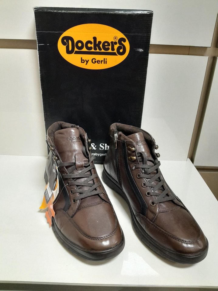 Dockers by Gerli Kahverengi HAKİKİ DERI Bot FERMUARLI BAĞCIKLI42 - Görsel 3