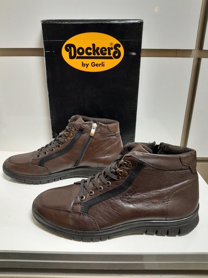 Dockers by Gerli Kahverengi HAKİKİ DERI Bot FERMUARLI BAĞCIKLI42 - Görsel 5