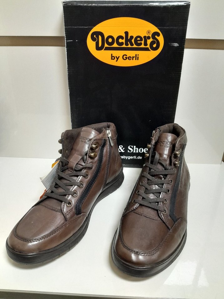 Dockers by Gerli Kahverengi HAKİKİ DERI Bot FERMUARLI BAĞCIKLI42 - Görsel 2