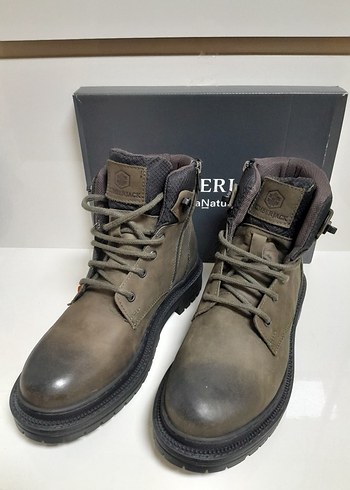 LUMBERJACK HAKİKİ DERİ FERMUARLI BAĞCIKLI BOT 41 - Görsel 2