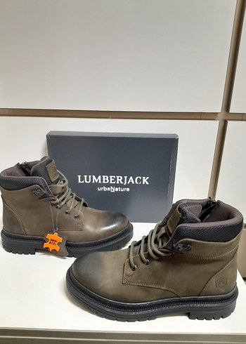 LUMBERJACK HAKİKİ DERİ FERMUARLI BAĞCIKLI BOT 41 - Görsel 6