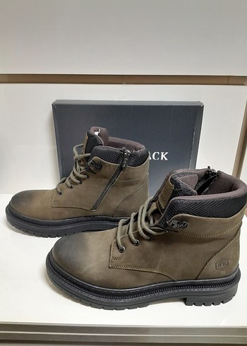 LUMBERJACK HAKİKİ DERİ FERMUARLI BAĞCIKLI BOT 41 - Görsel 5