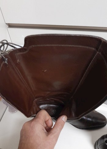 VARESE ORJİNAL GERÇEK İTALYAN HAKİKİ DERİ EMSALSİZ ÇİZME 38 - Görsel 8