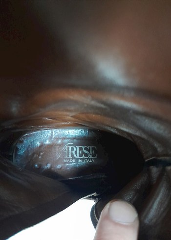 VARESE ORJİNAL GERÇEK İTALYAN HAKİKİ DERİ EMSALSİZ ÇİZME 38 - Görsel 9