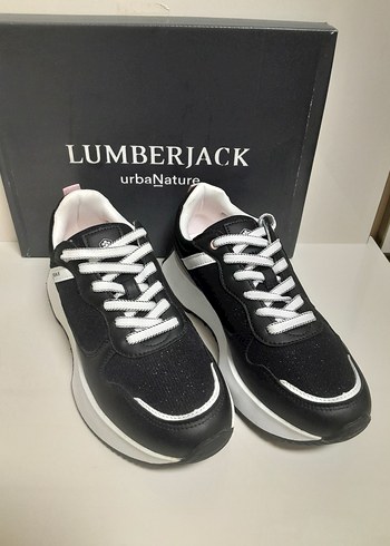 SIFIR Siyah Çizgili LUMBERJACK Spor Ayakkabı 37 - Görsel 3