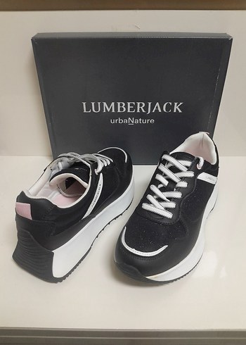 SIFIR Siyah Çizgili LUMBERJACK Spor Ayakkabı 37 - Görsel 8