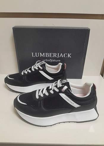 SIFIR Siyah Çizgili LUMBERJACK Spor Ayakkabı 37 - Görsel 5