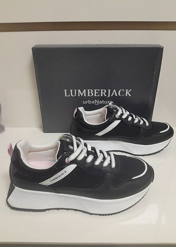 SIFIR Siyah Çizgili LUMBERJACK Spor Ayakkabı 37 - Görsel 4