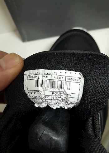 SIFIR Siyah Lumberjack Kadın Spor Ayakkabı 40 - Görsel 10