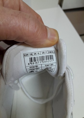 SIFIR İnci Kadın Platform Spor Ayakkabı 39 - Görsel 10