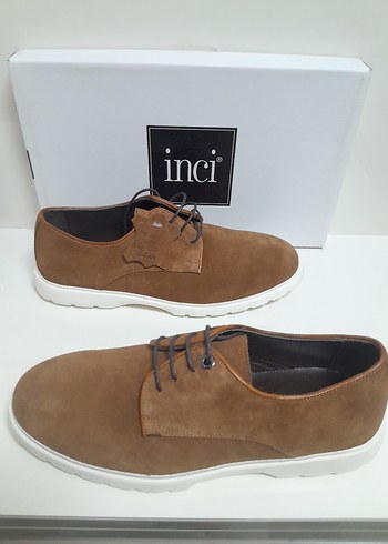 Inci Erkek Kahverengi Süet Klasik Ayakkabı 41 - Görsel 7