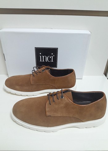 Inci Erkek Kahverengi Süet Klasik Ayakkabı 41 - Görsel 5