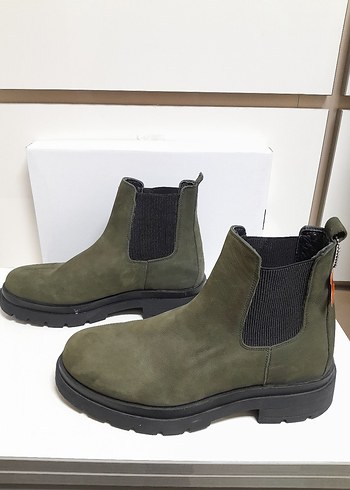 SIFIR İNCİ HAKİKİ DERİ YANLAR ESNEK BOT 40 - Görsel 5