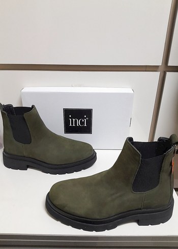 SIFIR İNCİ HAKİKİ DERİ YANLAR ESNEK BOT 40 - Görsel 6