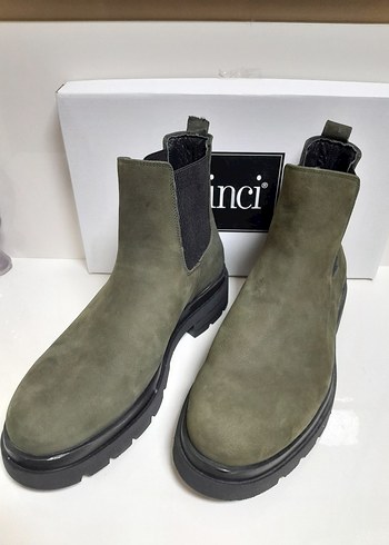 SIFIR İNCİ HAKİKİ DERİ YANLAR ESNEK BOT 40 - Görsel 2