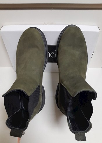 SIFIR İNCİ HAKİKİ DERİ YANLAR ESNEK BOT 40 - Görsel 7