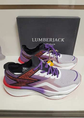 SIFIR Lumberjack Gri Mor Erkek Koşu Ayakkabısı 42 - Görsel 2