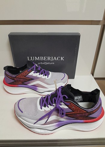 SIFIR Lumberjack Gri Mor Erkek Koşu Ayakkabısı 42 - Görsel 6