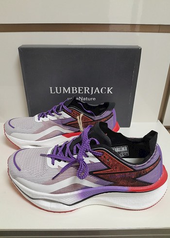 SIFIR Lumberjack Gri Mor Erkek Koşu Ayakkabısı 42 - Görsel 3