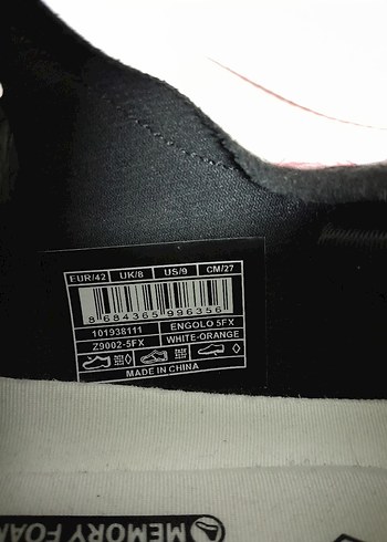 SIFIR Lumberjack Gri Mor Erkek Koşu Ayakkabısı 42 - Görsel 9