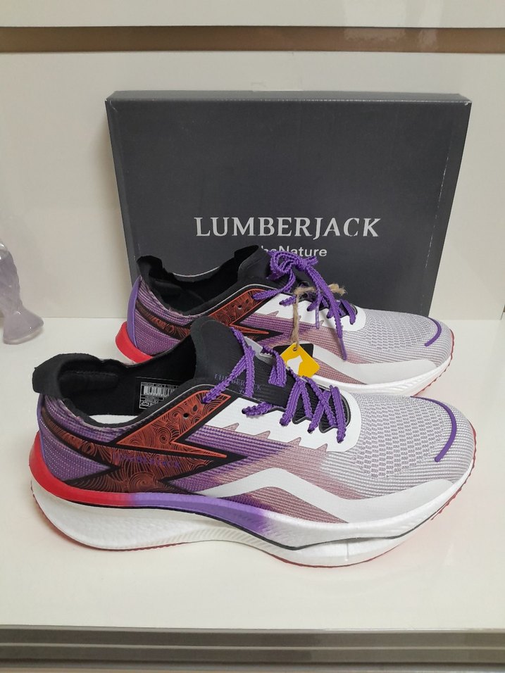 SIFIR Lumberjack Gri Mor Erkek Koşu Ayakkabısı 42 - Görsel 2