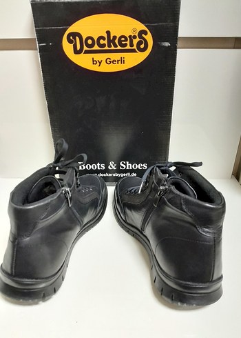 Dockera by Gerli HAKİKİ DERİ FERMUARLI BAĞCIKLI Bot 40 - Görsel 6