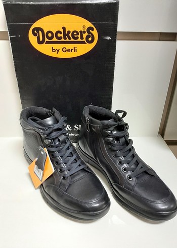 Dockera by Gerli HAKİKİ DERİ FERMUARLI BAĞCIKLI Bot 40 - Görsel 3