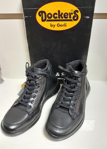 Dockera by Gerli HAKİKİ DERİ FERMUARLI BAĞCIKLI Bot 40 - Görsel 2