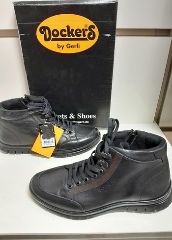 Dockera by Gerli HAKİKİ DERİ FERMUARLI BAĞCIKLI Bot 40 - Görsel 8