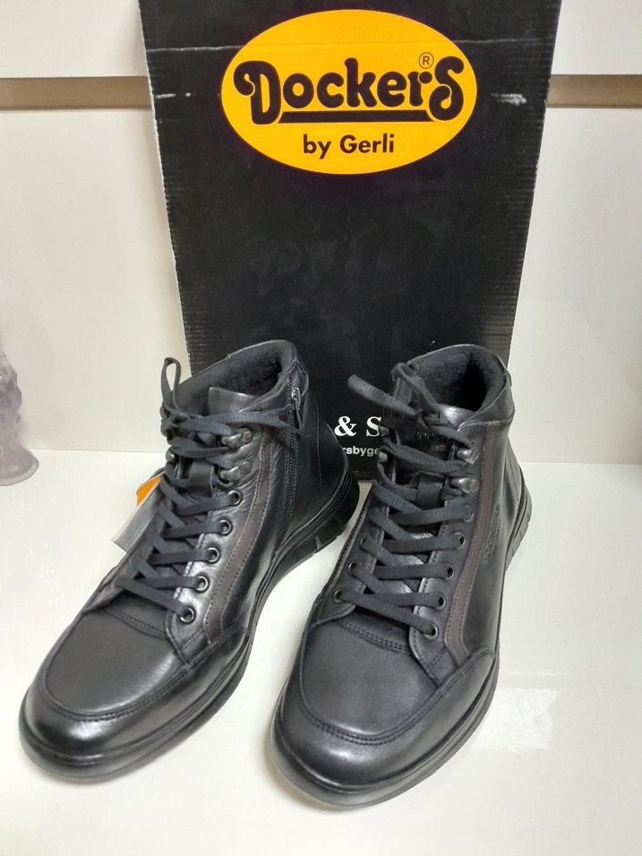 Dockera by Gerli HAKİKİ DERİ FERMUARLI BAĞCIKLI Bot 40 - Görsel 2