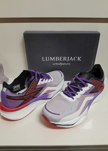 SIFI4 LU.GÜNLÜK Mor Bağcıklı Gri Modern Spor Ayakkabı 43 - Görsel 7