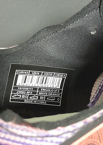 SIFI4 LU.GÜNLÜK Mor Bağcıklı Gri Modern Spor Ayakkabı 43 - Görsel 9