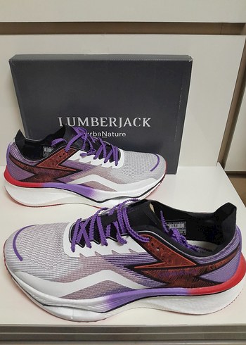 SIFI4 LU.GÜNLÜK Mor Bağcıklı Gri Modern Spor Ayakkabı 43 - Görsel 6