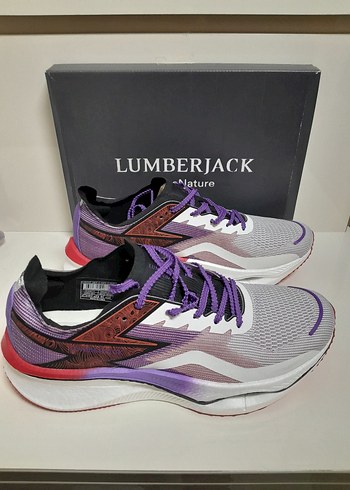 SIFI4 LU.GÜNLÜK Mor Bağcıklı Gri Modern Spor Ayakkabı 43 - Görsel 2